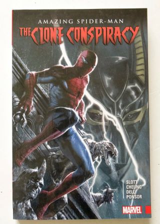 Spider - Man The Clone Conspiracy Marvel Graphic Novel Comic Book