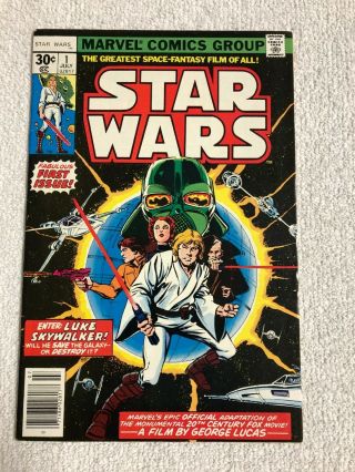 Star Wars (vol 1) Issue 1 (30 Ct Edition) And Issue 7