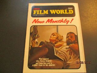 Adam Film World Vol.  2 No.  1 Feb.  1970 Easy Rider,  Faye Dunaway,  Sondra Locke