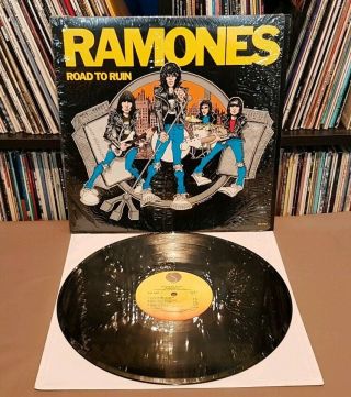 Ramones Road To Ruin Vinyl L.  P Usa Press Sire Srk 6063 - Ex