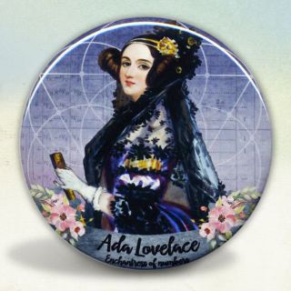 Ada Lovelace Enchantress Of Numbers Pocket Mirror Tartx