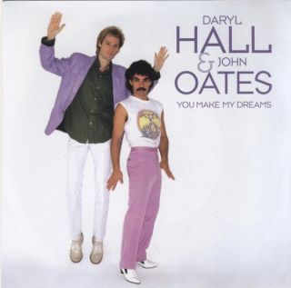 Daryl Hall & John Oates ‎– You Make My Dreams On 7 " Single & Xl Tee