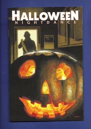 Halloween Nightdance Michael Myers Comic Ddp 2008 Tim Seeley Glow In Dark Cvr Nm