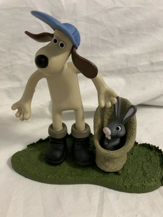 Wallace & Gromit The Curse Of The Were - Rabbit Action Figure Gromit Euc