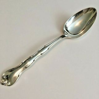 Gorham Sterling Silver " Rondo " Pattern Serving Spoon - 1955 - 8.  5 "