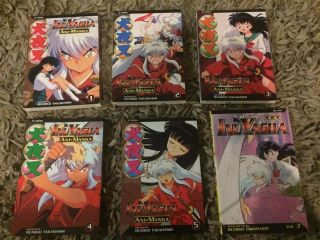Inuyasha Vol 1 - 5 Ani - Manga And One Vol.  3 Of Inuyasha
