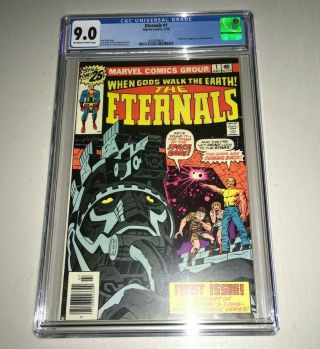 The Eternals 1 Cgc 9.  0 1st Appearance