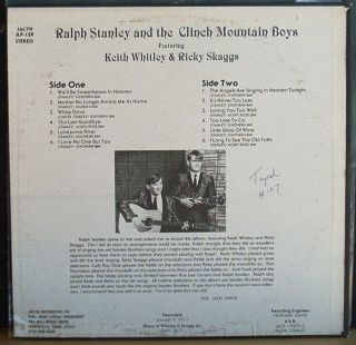 Ralph Stanley and the Clinch Mountain Boys Featuring Keith Whitley & Ricky Skagg 2