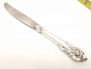 Vtg Wallace Sterling Silver Grand Baroque Place Table Knife Replacement