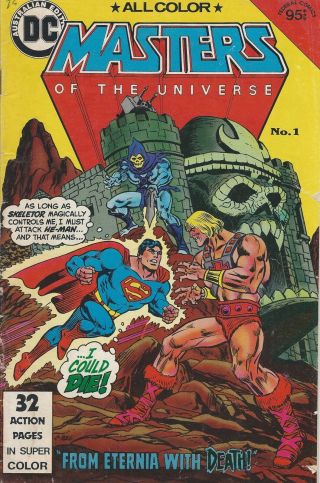 Australian Edition Masters Of The Universe 1 Dc Comics Presents 47 Superman