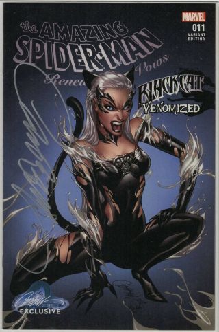 Spider - Man Renew Your Vows 11 C Signed Campbell 9.  6 9.  8 Exclusive