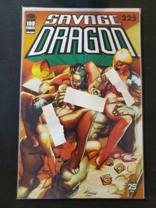 Savage Dragon 225 Krash Xxx Risqué Variant (2017) Nm Image Comics 1st Print