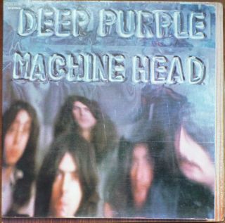 Deep Purple Machine Head Lp 1972 Italian Heavy Gatefold Ex