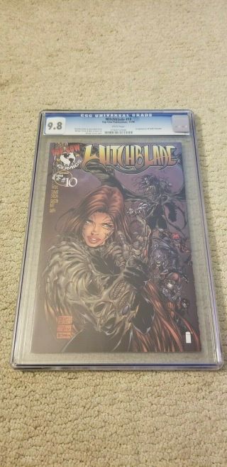 Witchblade 10 Michael Turner Cover Cgc 9.  8 1st Appearance Of Darkness
