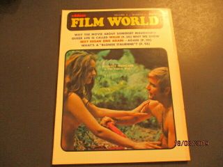 Adam Film World Vol.  2 No.  3 April 1970 Bloody Mama,  Clint Eastwood,  Hot Cargo