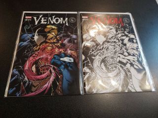 Venom 6 Sketch & Color Cover Variant Scorpion Comics