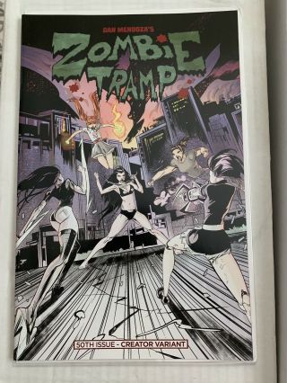 Zombie Tramp 50 Creator Variant Extremely Limited And Rare
