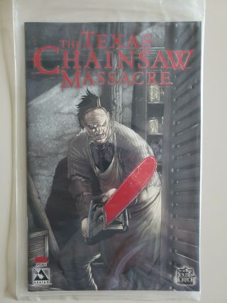 Texas Chainsaw Massacre Special 1 Blood Red Convention Foil Variant Vf/nm