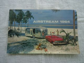 1964 " Airstream Travel Trailer Brochure " L@@k
