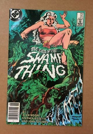 The Saga Of Swamp Thing 25 1984 Vg