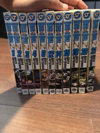 Dragon Ball Manga English Akira Toriyama Volume 1 - 4,  6,  12,  14 - 15,  19 - 21