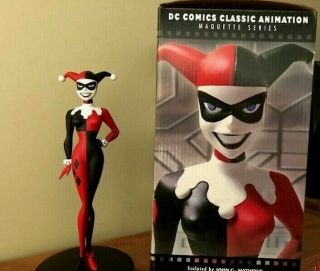DC Comics Batman Animated Series Harley Quinn Maquette Statue 0128/2000 EX, 2