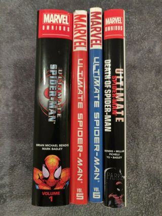 Ultimate Spider - Man Omnibus Volume 1 Hardcover Hc / Death Of Spider - Man Omnibus