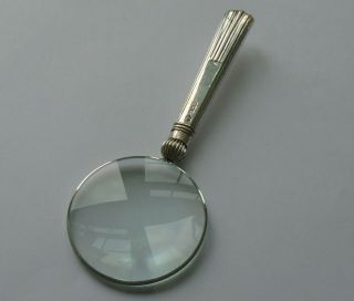 William Hutton & Son HM Silver Handle Magnifying Glass Sheffield 1905 2