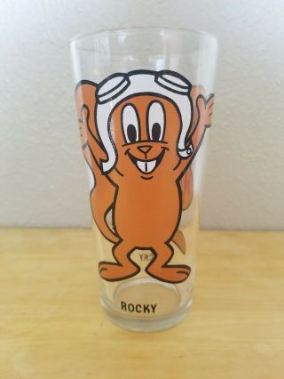 Rocky The Squirrel Pepsi Glass