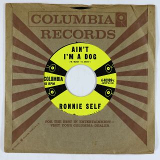 Rockabilly 45 - Ronnie Self - Ain 