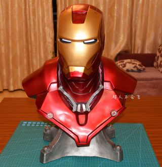 Iron Ma MK3 1/1 Bust Life Size Resin statue ScaleMark III Custom Made 3