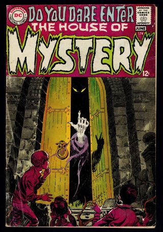 1968 Dc House Of Mystery 174 Gd,