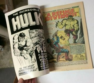 Incredible Hulk 1 Annual Silver age Marvel comics book King Size Steranko 3