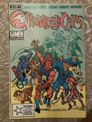 Thundercats Comics 1 In Fantastic Shape Dec.  1985 Collectors Item First Issue