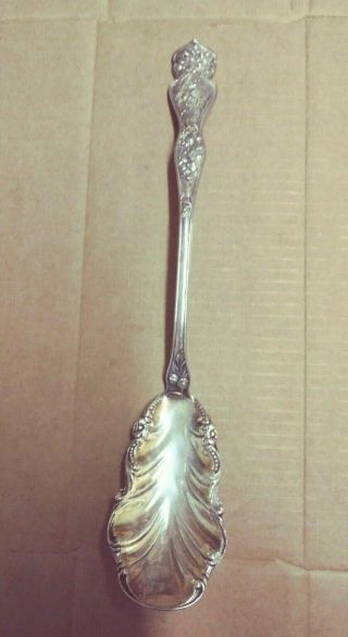 1903 Sterling Silver R.  Blackinton 6.  25 " Jelly Fruit Nut Candy Spoon Mon (so - 24)