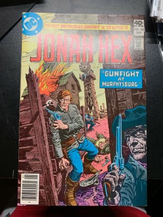 Jonah Hex Comic Book 32 Dc Comics 1979 Near