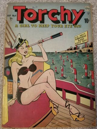 Torchy 4 Classic Bikini Cover,  Bill Ward Gga Cheesecake Art