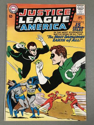 1964 Dc Justice League Of America 30 Classic Crime Syndicate Cover