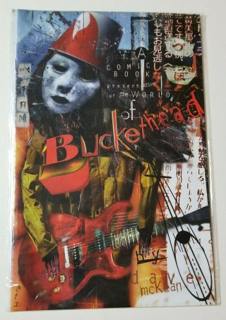 Dave Mckean Presents " The World Of Buckethead " Comic Rare From 1999