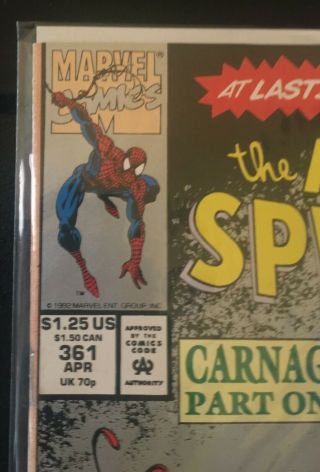 SPIDER - MAN 360,  361,  362,  363 2ND PRINT Silver 1st CARNAGE NM 4