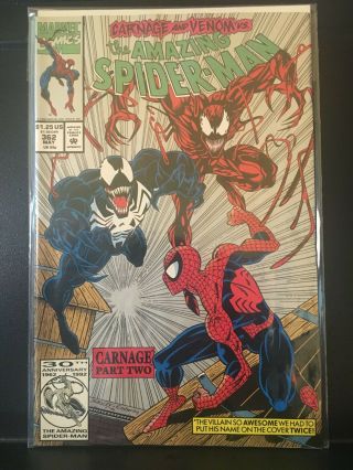 SPIDER - MAN 360,  361,  362,  363 2ND PRINT Silver 1st CARNAGE NM 8