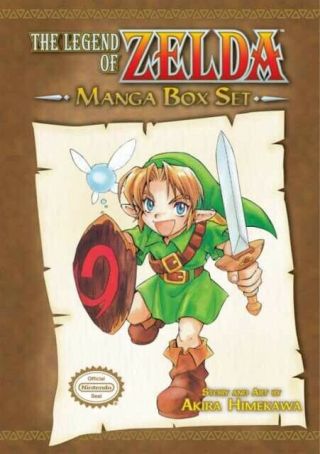 Legend Of Zelda Box Set Manga Comics Volumes 1 - 10 English