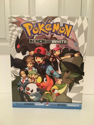 Pokemon Black And White Book Manga Set Vol.  1,  2,  3,  4,  5,  6,  7,  8