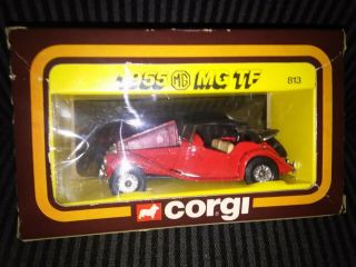 Corgi 1955 Mg Tf 813 Red