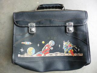 1960s Astro Boy In Spacesuit Style Apollo Moon Landing Image School Bag Japan @@