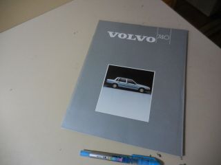 Volvo 740 Finland Brochure 1985/02?