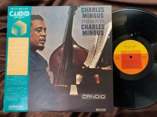 Charles Mingus Presents Candid Smj 6178 Obi Stereo Japan Vinyl Lp