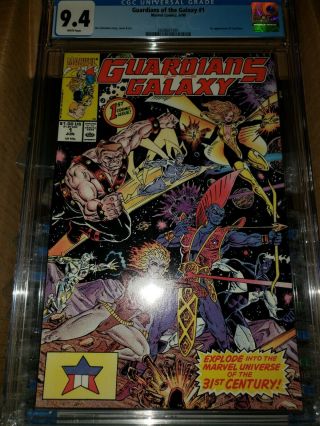 Guardians Of The Galaxy 1 (1st Taserface) Cgc 9.  4 Wp