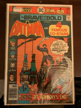 Brave And The Bold 109 130 138 & 150 (batman Joker Mister Miracle Green Arrow)