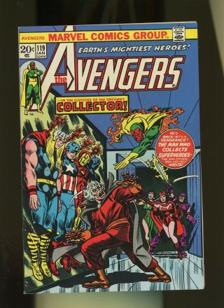 Avengers 119 Fn/vf 7.  0 1 Book Marvel Captain Mantis Iron Black Witch